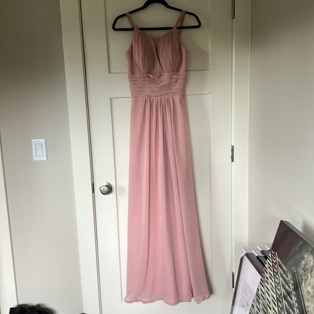 Dusty Rose Brides Maids Dress Size 1